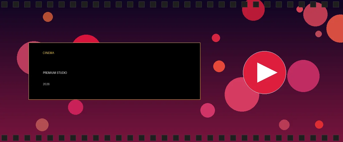 污污污影视传媒平台主视觉横幅展示专业影视制作场景